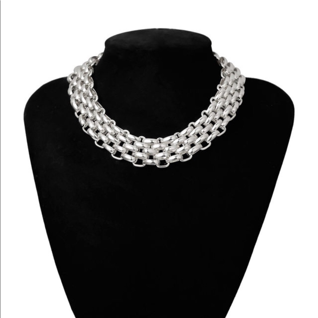 Chain Adjustable Choker Necklace New